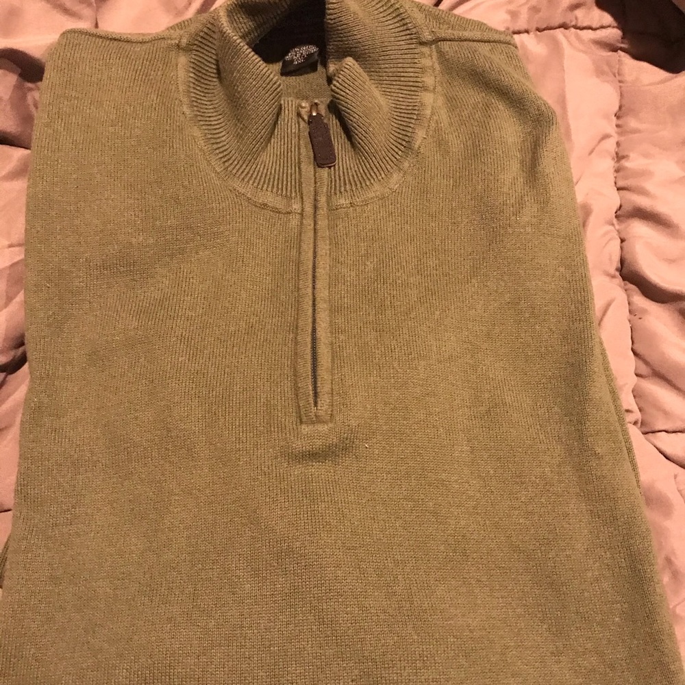 Like new Men’s Eddie Bauer 1/4 Zip Sweater 4X Tall
